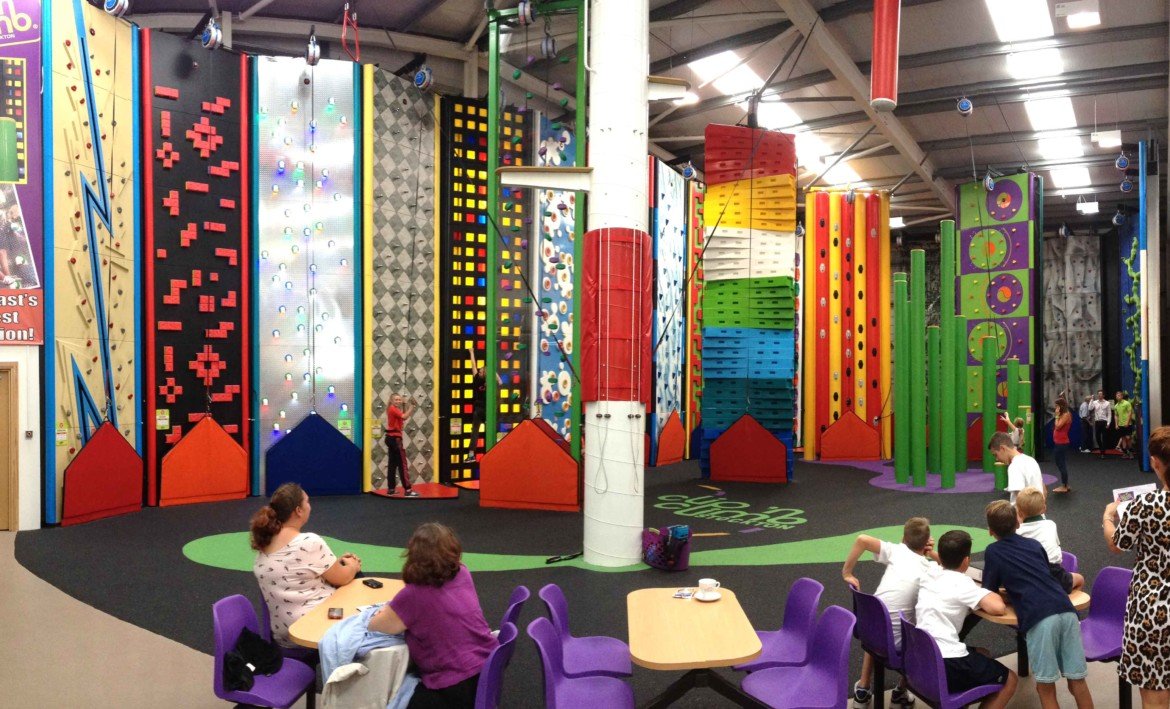 We took a Sneak Peek at Wales' First Independent Clip 'n Climb Centre -  It's On Cardiff